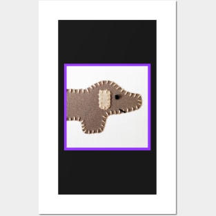 Excerpt from 2 Mini Dachshunds #1-Brown Dog Posters and Art